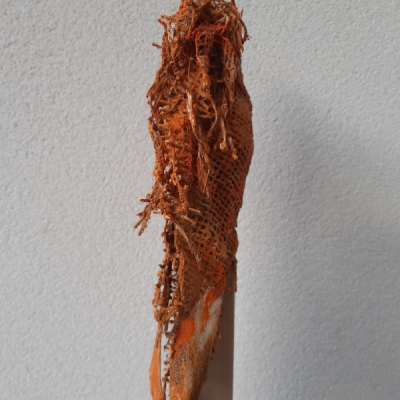 voorbeeld achterkant (vogeltje zelf van kruin tot staart rond 24 cm).